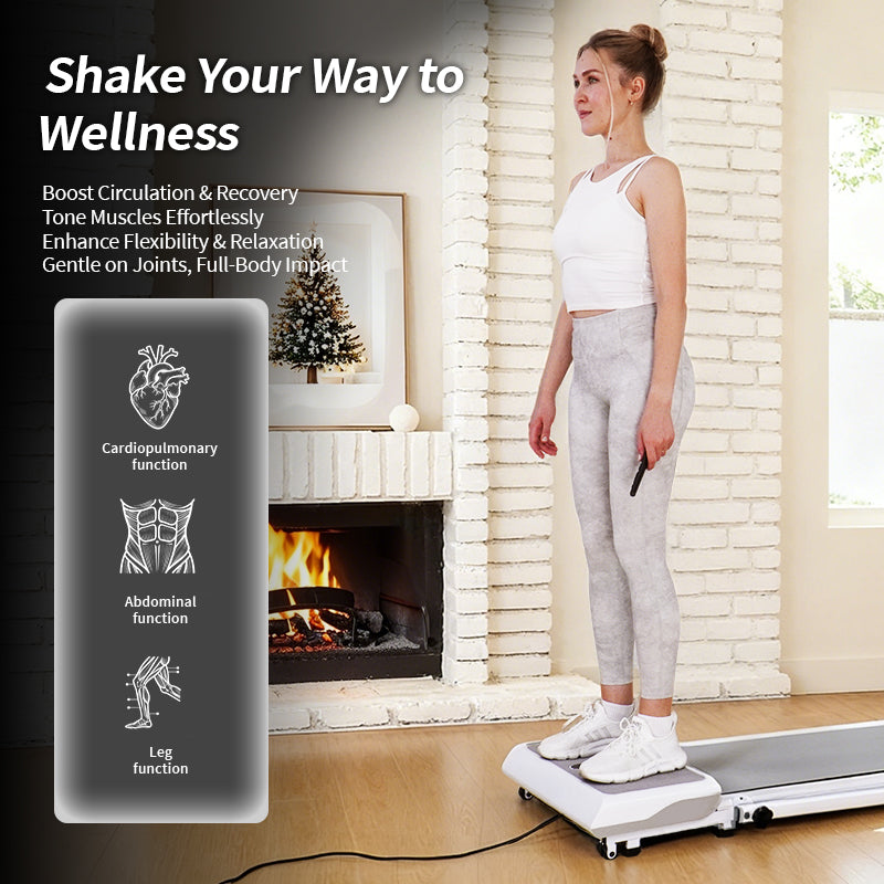 Flexihomefits 2-in-1 Walking Pad with Vibration Platform | Dual-Motor Home Fitness Machine Flexihomefits 2-in-1 Walking Pad with Vibration Platform | Dual-Motor Home Fitness Machine