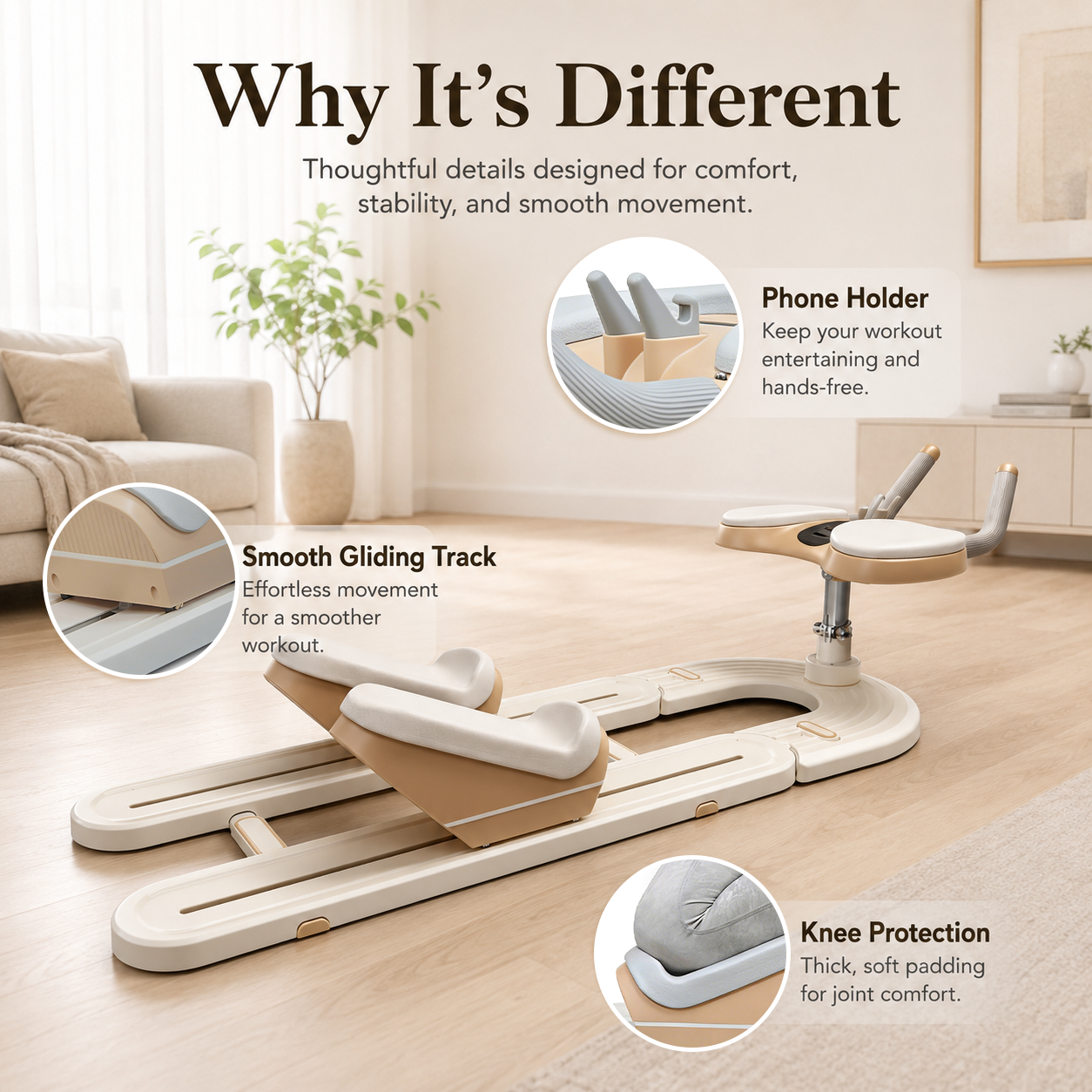 Phone holder and product details