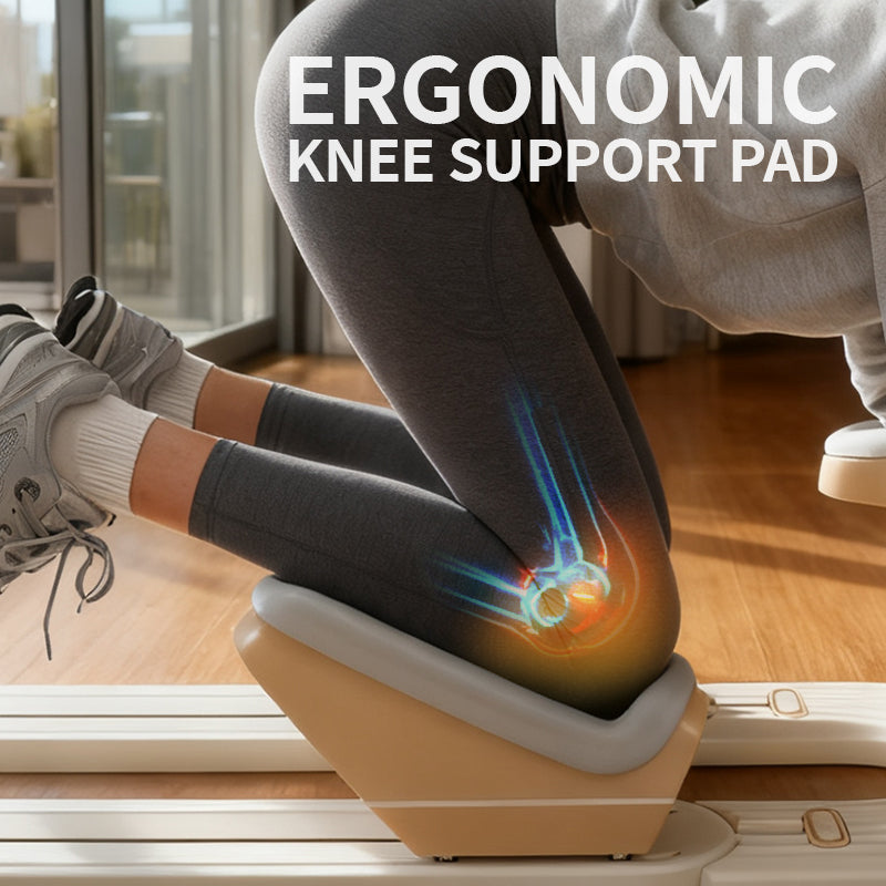 Cushioned knee support