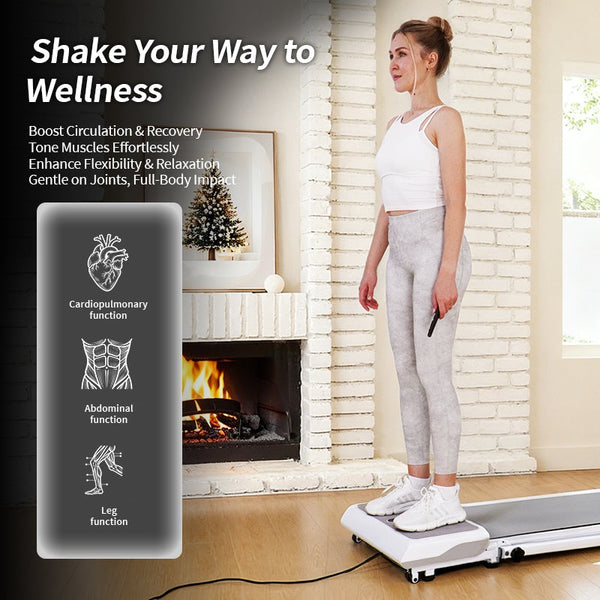 How the Flexihomefit 2-in-1 Walking Pad with Vibration Platform Redefines Home Fitness