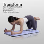 Tabla de Pilates para todo el cuerpo en casa: entrenador de core, equilibrio y flexibilidad