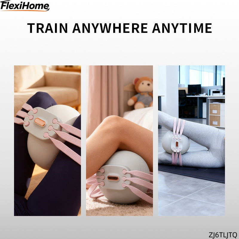 FlexiHome Leg-Shaping Ball ZJ6TLJTQ supporting leg and core workouts in various home and office environments without occupying much space"