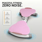 Twist disc in use showing quiet operation
