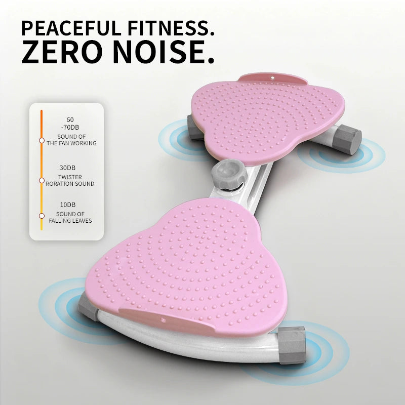 Twist disc in use showing quiet operation
