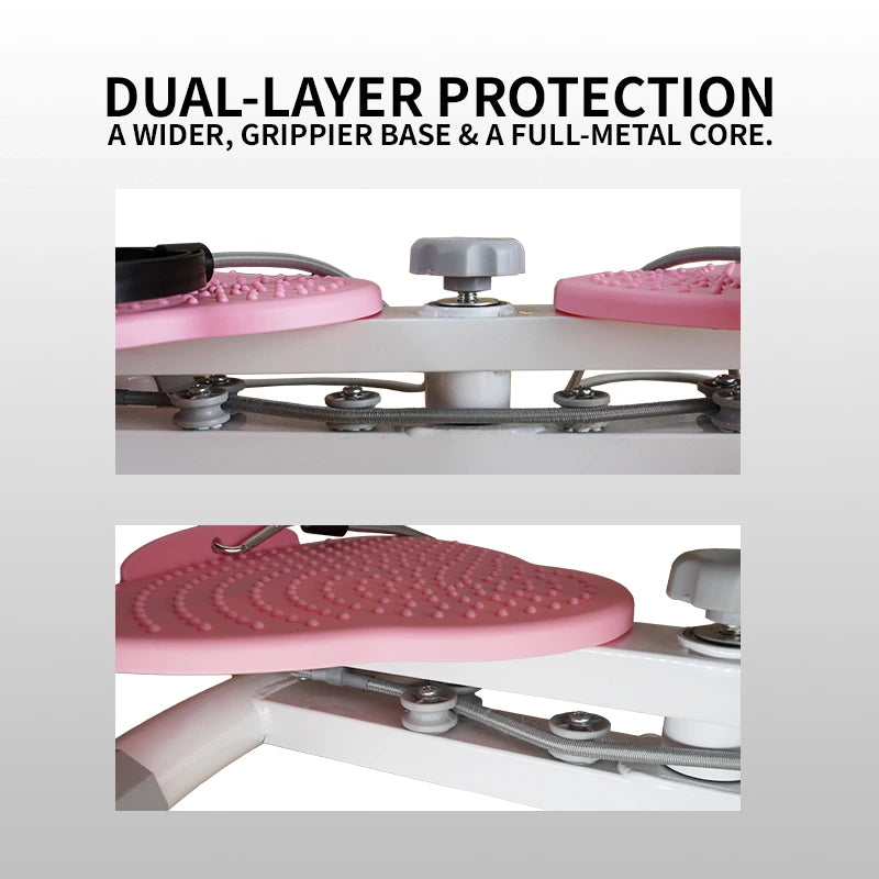 Twist disc showing metal support frame
