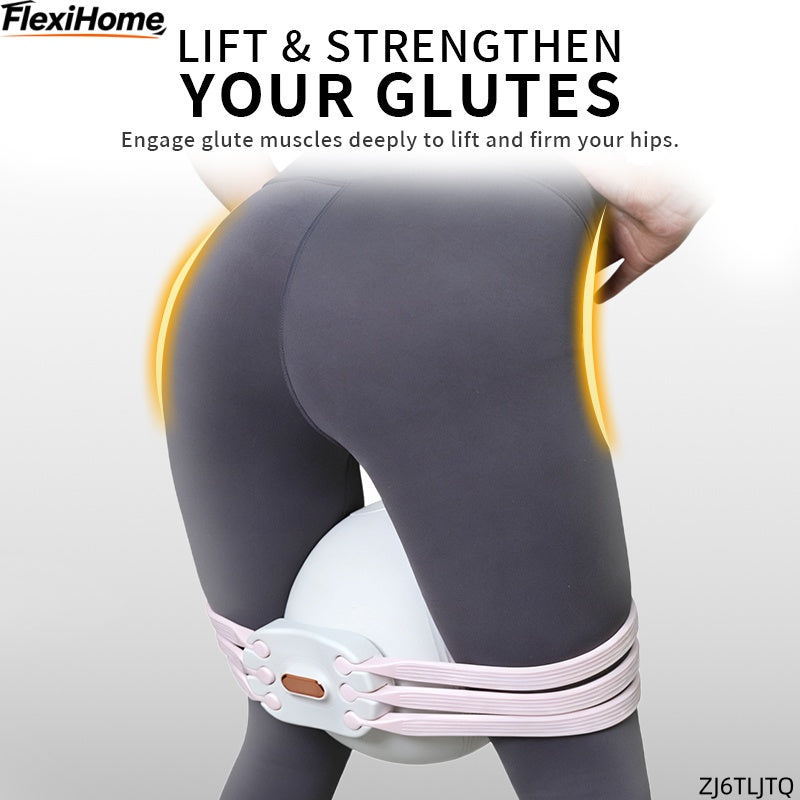 FlexiHome Leg-Shaping Ball ZJ6TLJTQ used for strengthening and sculpting glutes for a toned figure