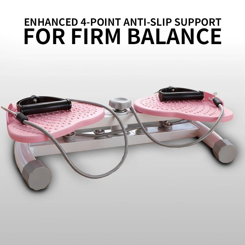 Twist disc showing four feet on the bottom
