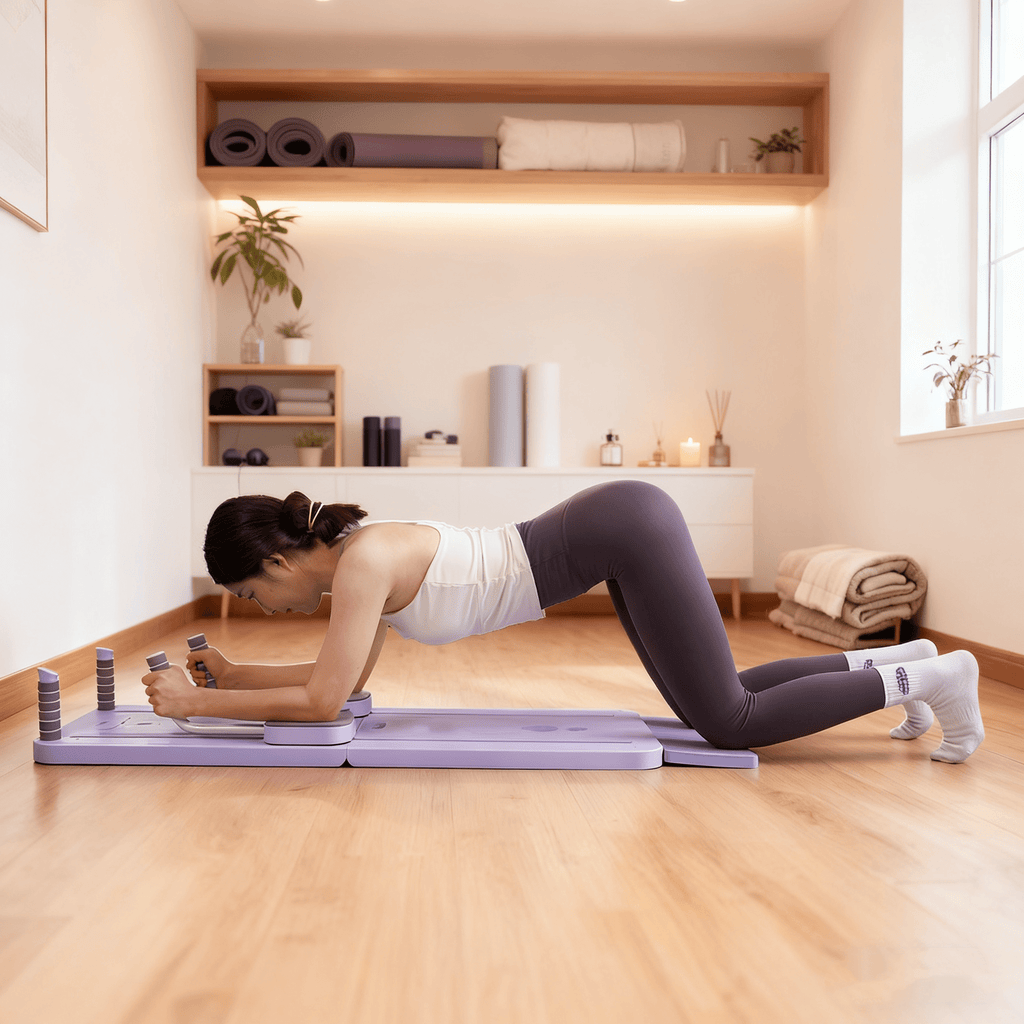 Tabla de Pilates para todo el cuerpo en casa: entrenador de core, equilibrio y flexibilidad