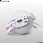 FlexiHome Leg-Shaping Ball ZJ6TLJTQ detail of durable connection structure with elastic band and plate for safe leg shaping exercises