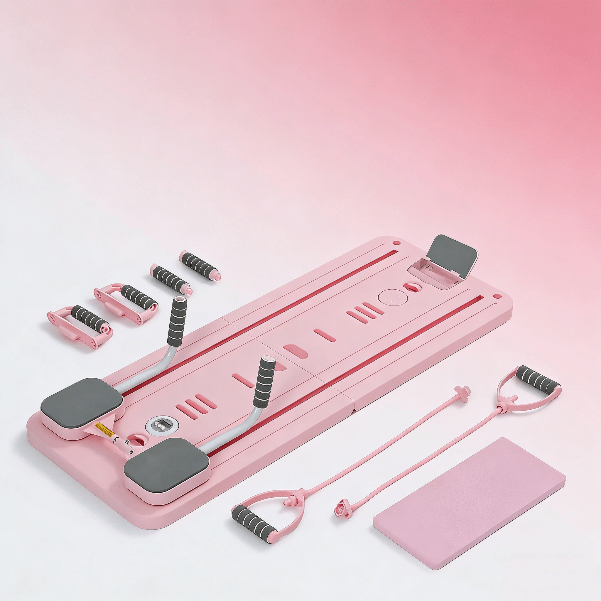 Premium Foldable Pilates Board – Foldable, All-in-One Trainer for Full-Body Workouts