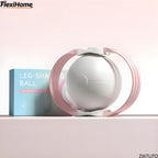 ZI6TLITQ Leg-Shaping Ball — stylish pink and white fitness training ball designed for inner thigh and leg toning exercises.