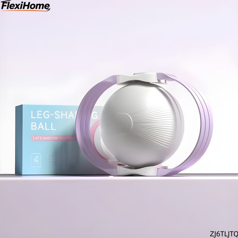 ZJ6TLJTQ Leg-Shaping Ball — elegant fitness toning ball in purple, designed for inner thigh and leg workouts. Compact home exercise gear promoting body shaping and muscle toning.
