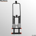 FlexiHome PLJ-BHK Stair Climber folded front view, showing compact and space-saving design for easy home storage.