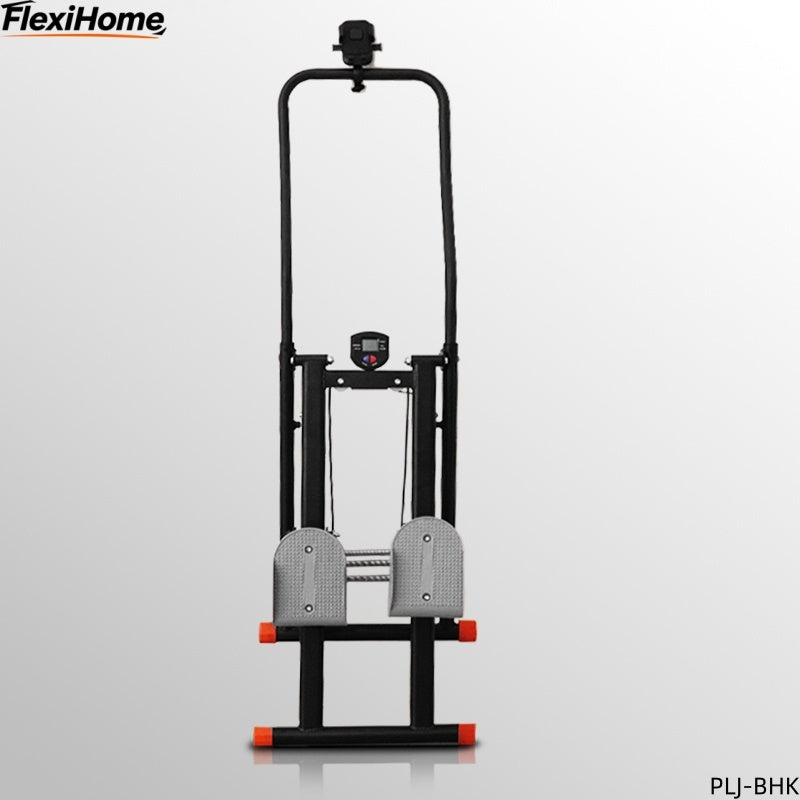 FlexiHome PLJ-BHK Stair Climber folded front view, showing compact and space-saving design for easy home storage.