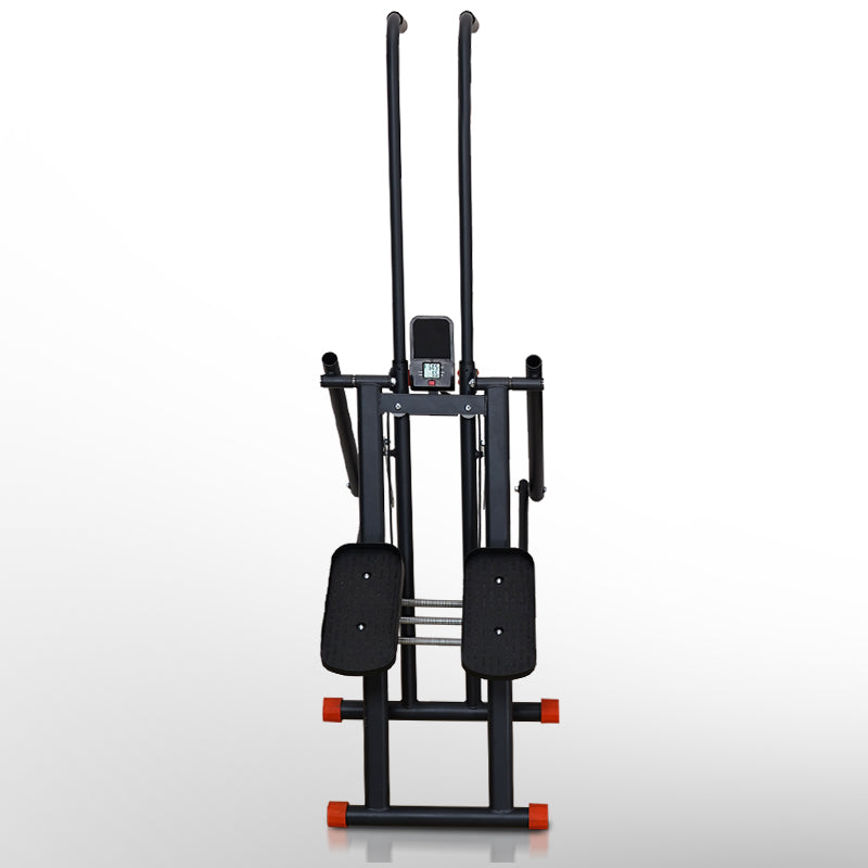 FlexiHome Stair Climber PLJ-KTJYJK shown in folded position for easy storage and compact home use.