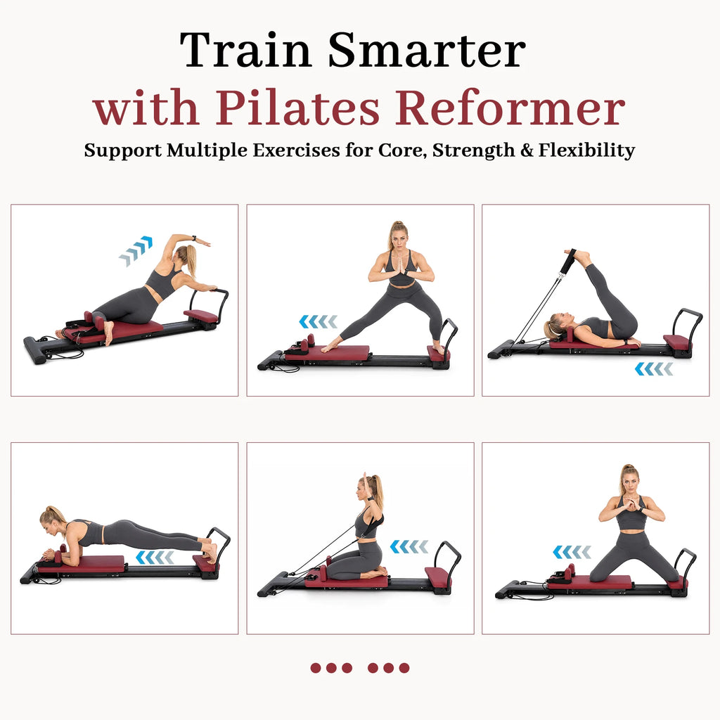 FlexiHome Home Floor Pilates Reformer