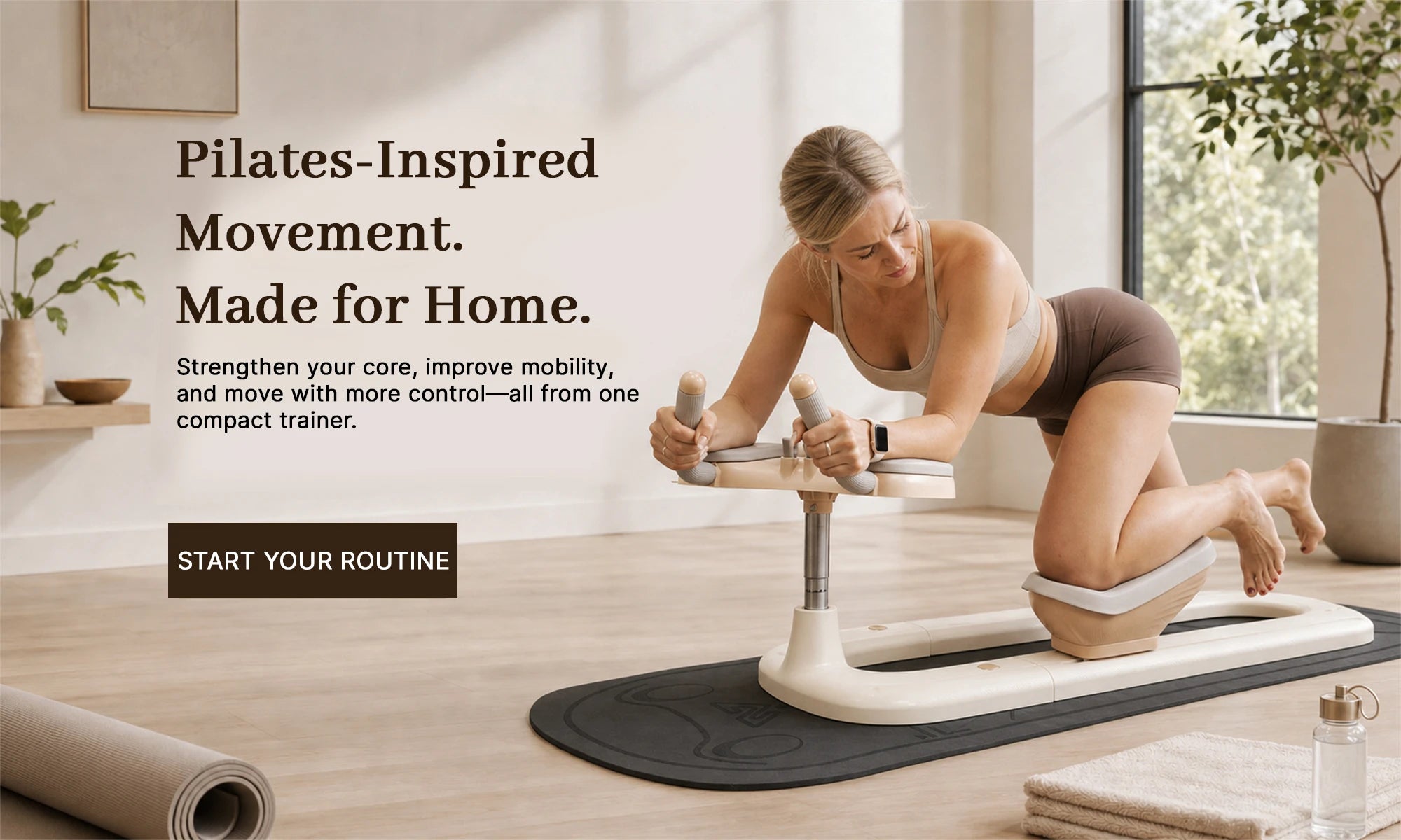 Pilates-inspired movement made for home with the Twist Crawler V2