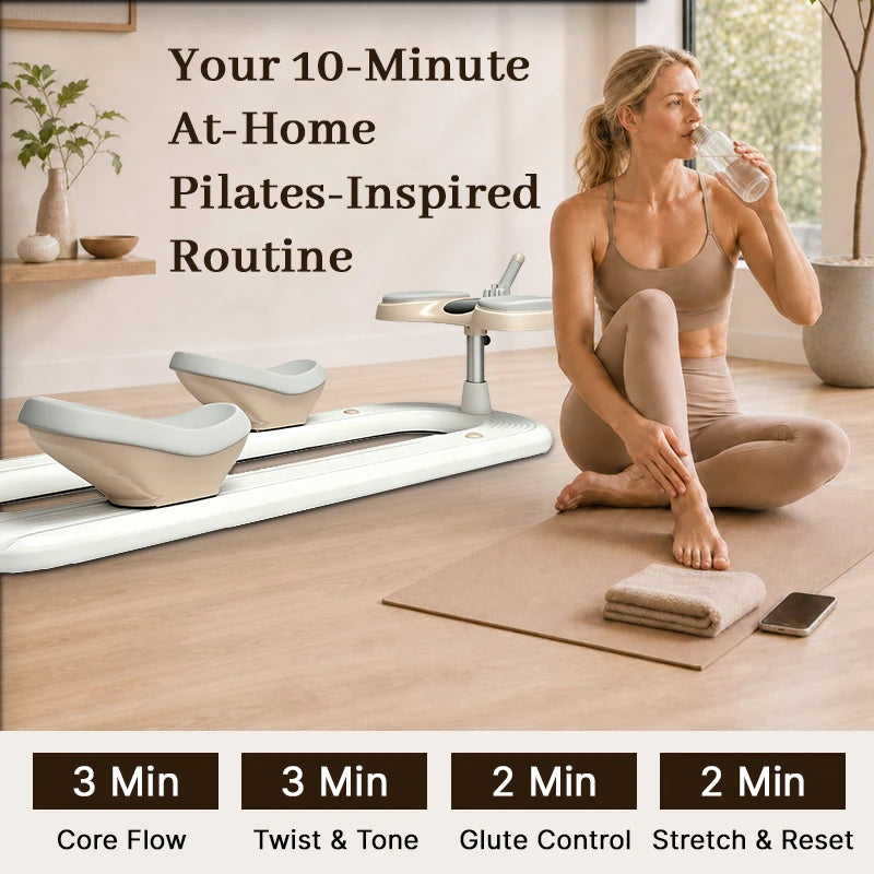 Ten-minute Pilates-inspired routine with the Twist Crawler V2