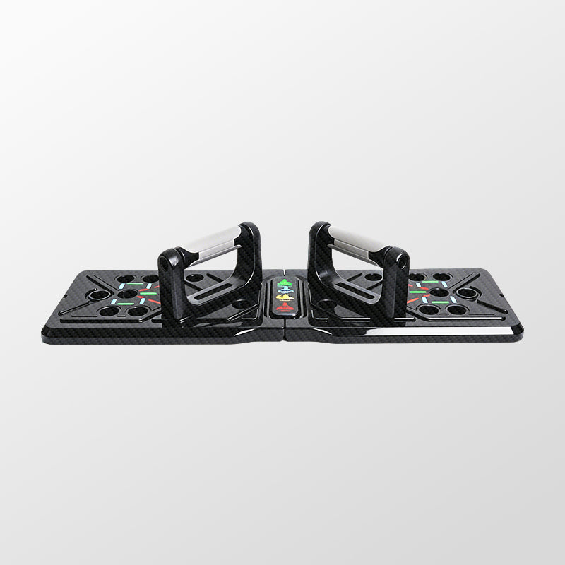 Foldable push-up board front angle