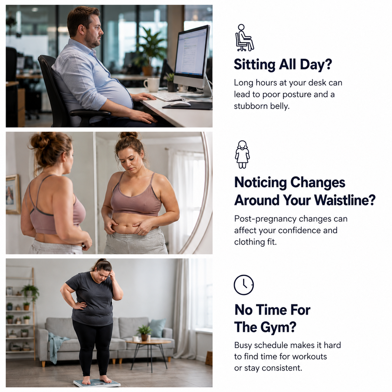Common barriers to staying active